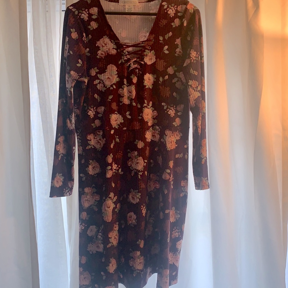 Planet Gold Fall dress